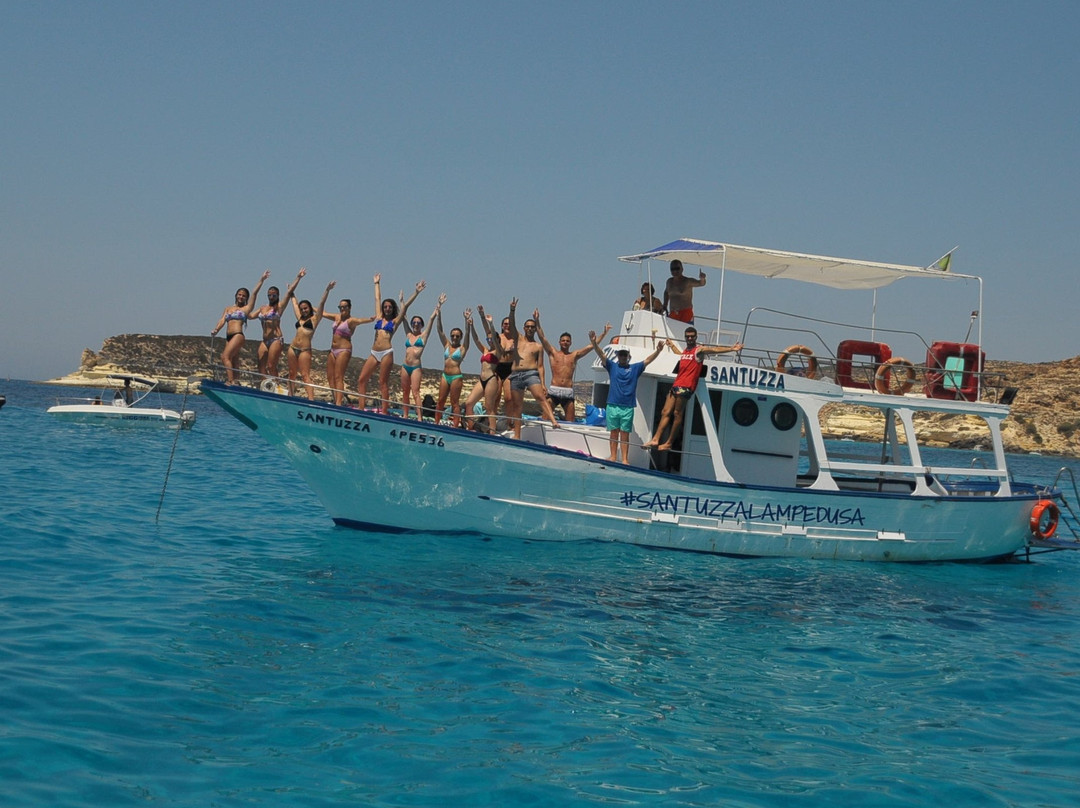 Santuzza Gita in Barca-兰佩杜萨必去景点