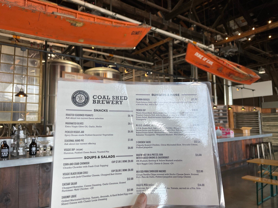 Mare Island Brewing Co. - Coal Shed Brewery-瓦列霍必去景点