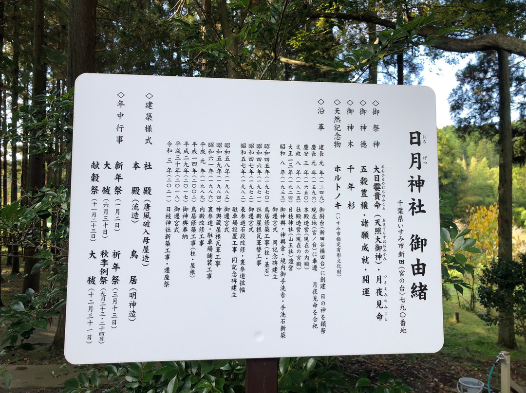 Nichigetsu Shrine-夷隅市必去景点