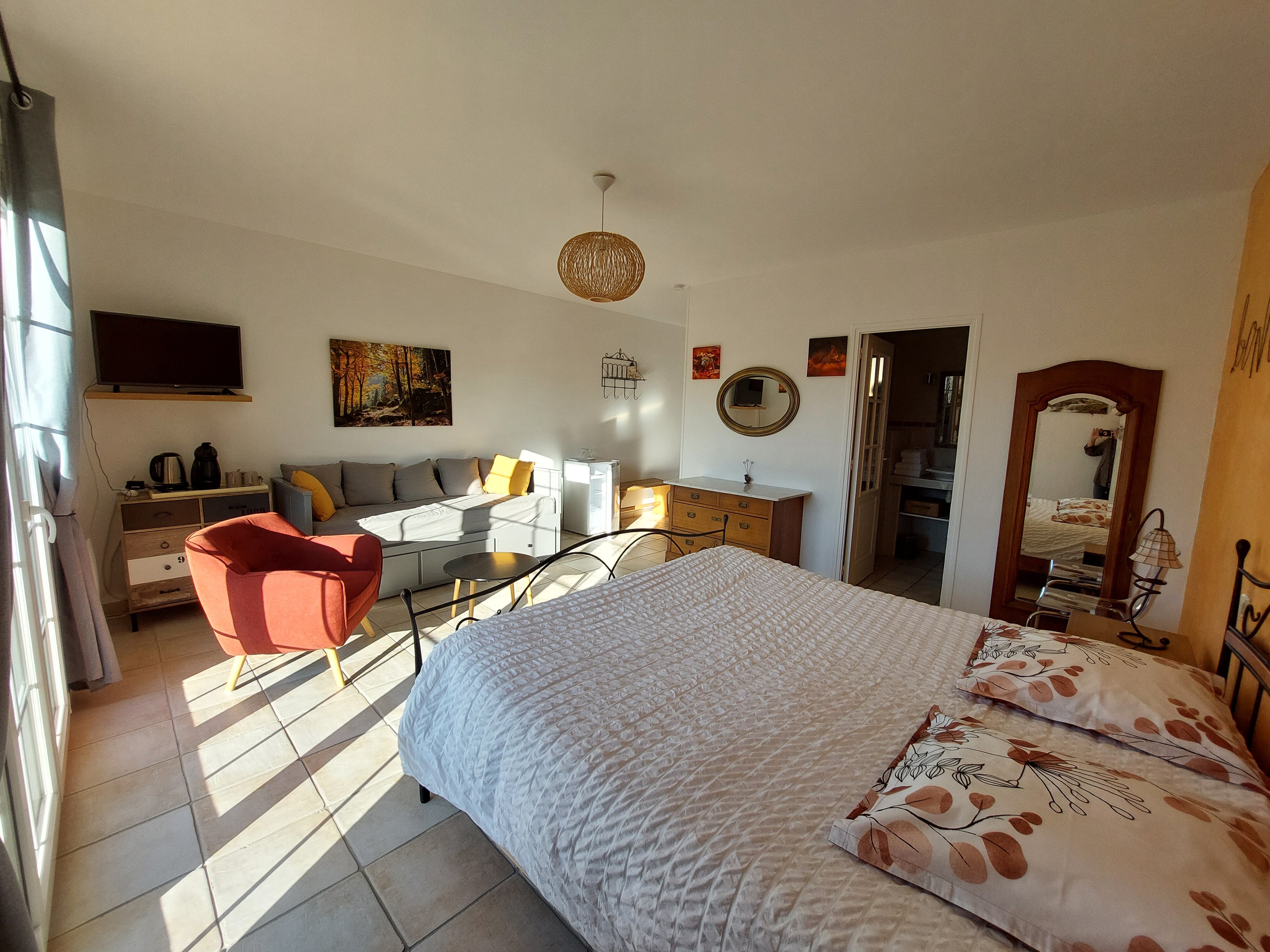 Le Clos des 4 Saisons-客卧