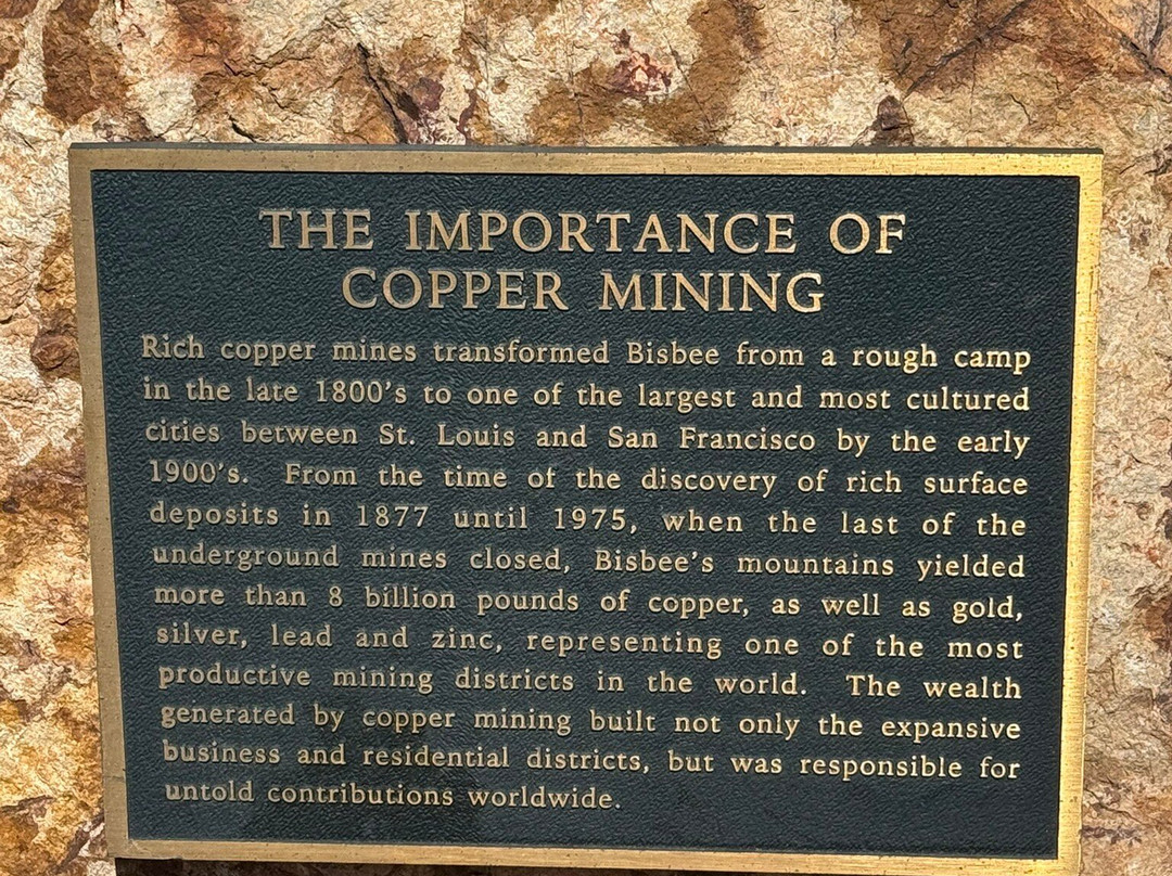 Copper Queen Mine Tour景点图片