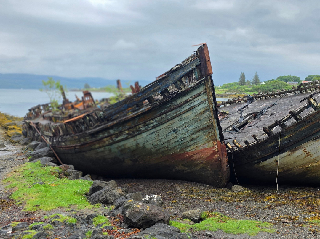 Ship Wreck at Salen Beach-Salen必去景点