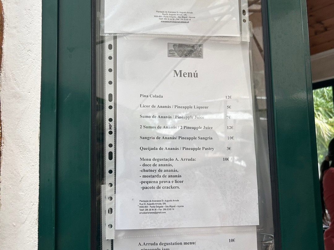 Arruda Pineapple Plantation-蓬塔德尔加达必去景点