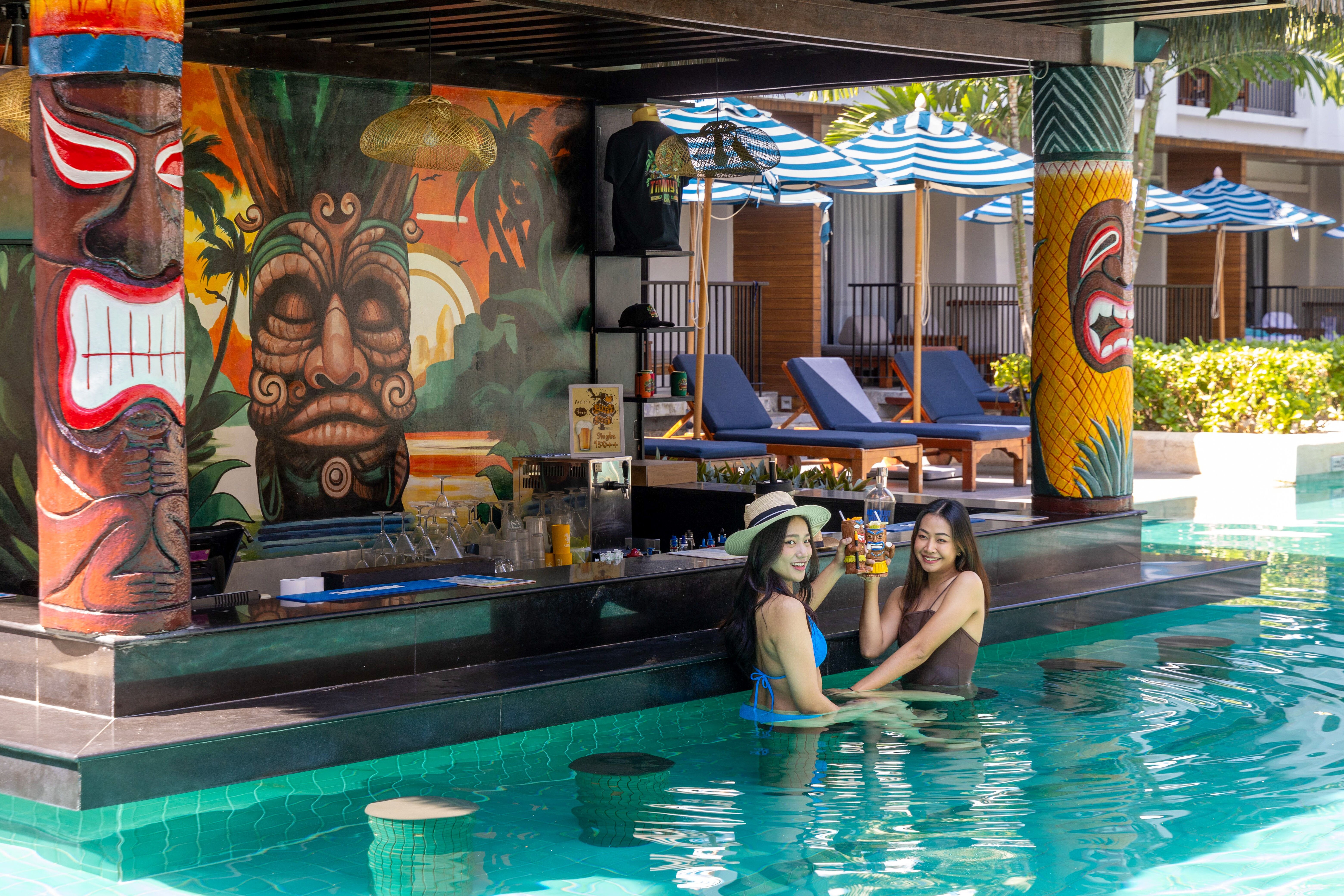 班泰海滩度假村-泳池