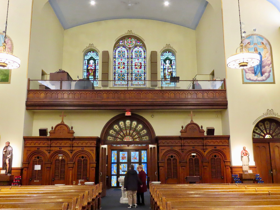 Immaculate Conception Church Jim Thorpe, PA-吉姆索普必去景点