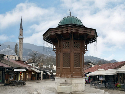 Sebilj Brunnen (Fountain)-萨拉热窝必去景点