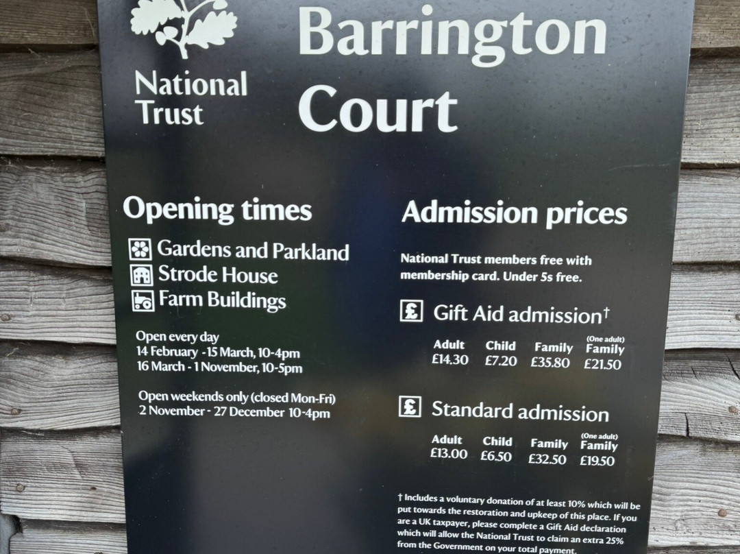 Barrington Court-Ilminster必去景点