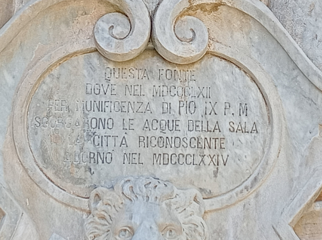 Fontana Pia, Anagni-Anagni必去景点