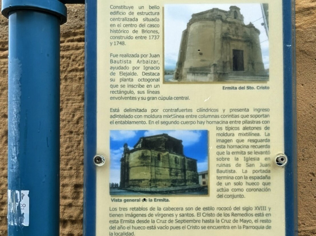 Ermita de San Juan Santo Cristo de Los Remedios-Briones必去景点