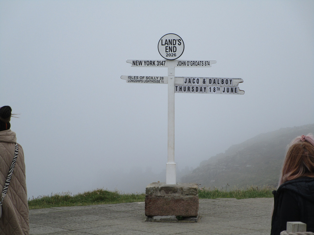 Lands End Signpost