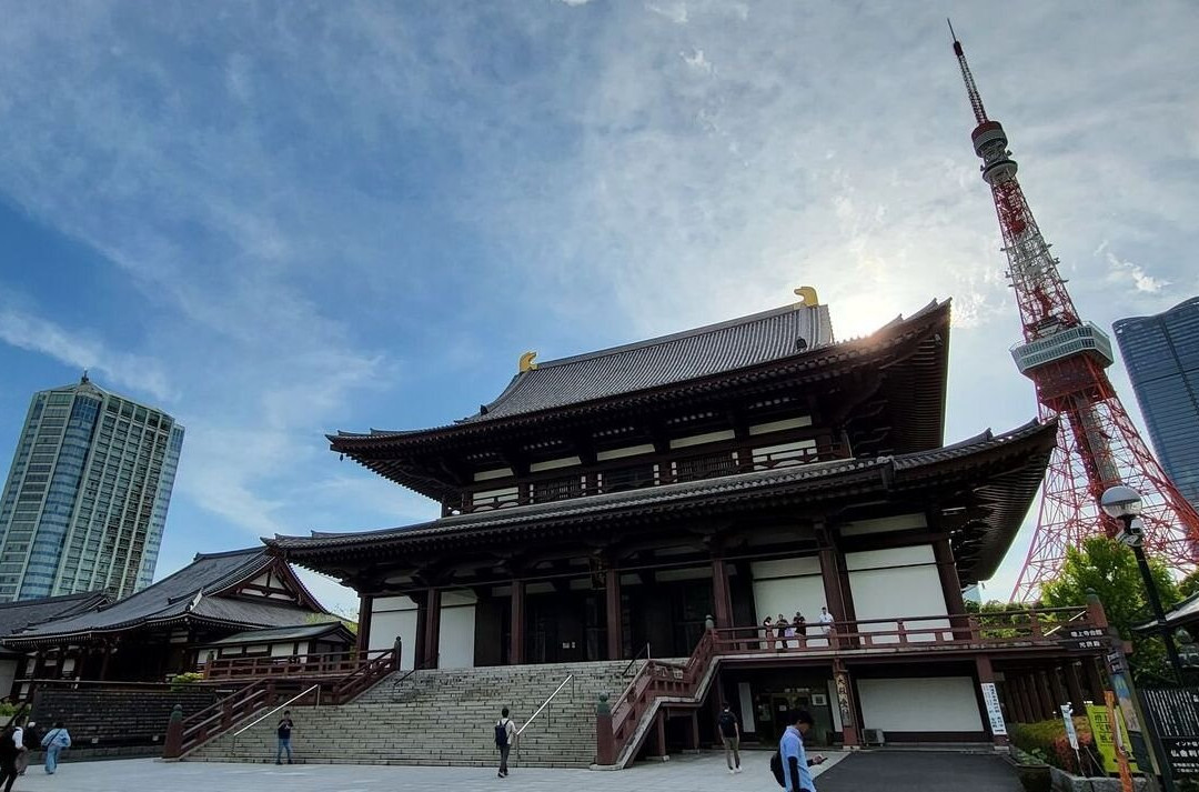 Zojo-ji Temple Daimon-Shibakoen必去景点