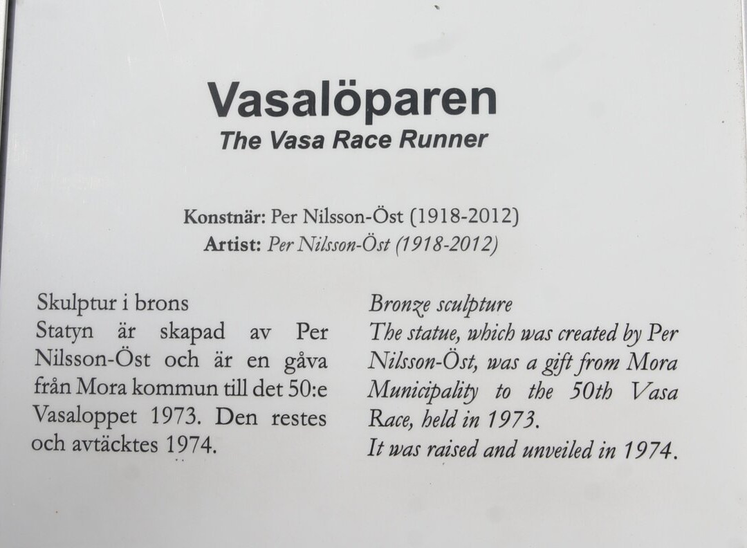 Statyn ''vasalöparen''