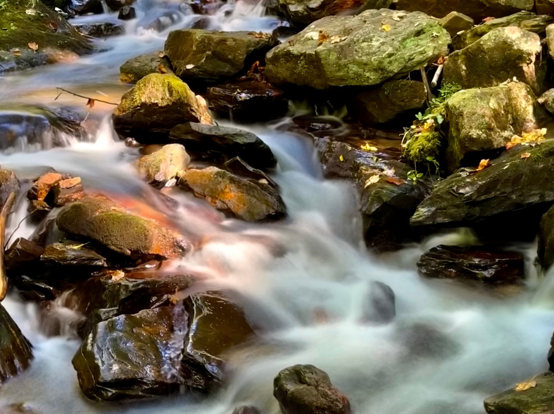 Anna Ruby Falls-海伦必去景点