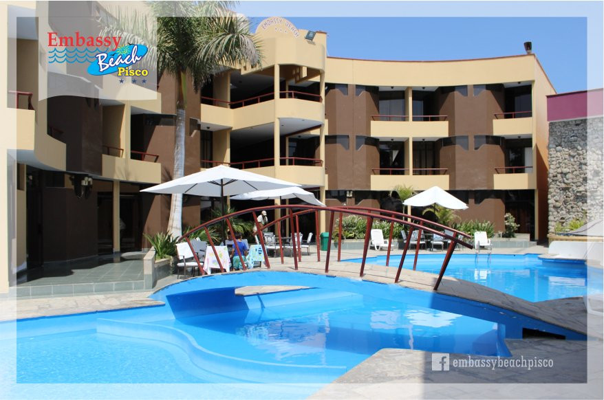 皮斯科酒店住宿-Hotel Embassy Beach