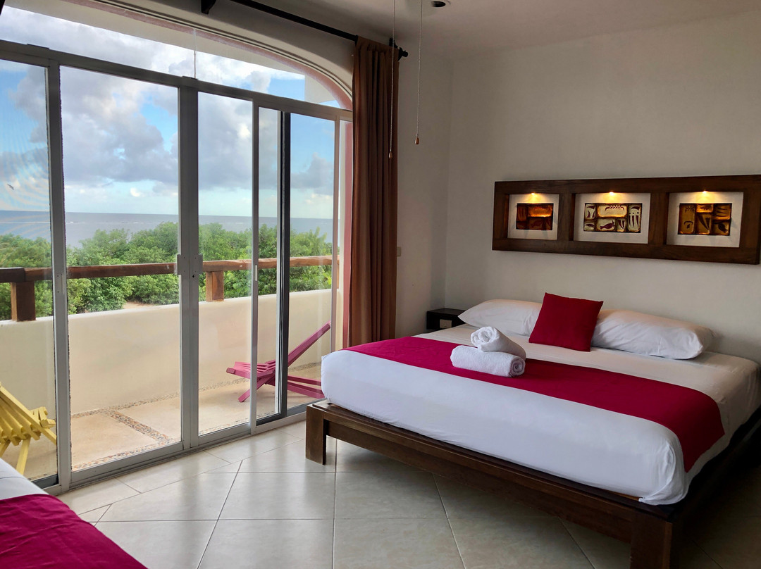 Mahahual酒店住宿-El Hotelito Mahahual