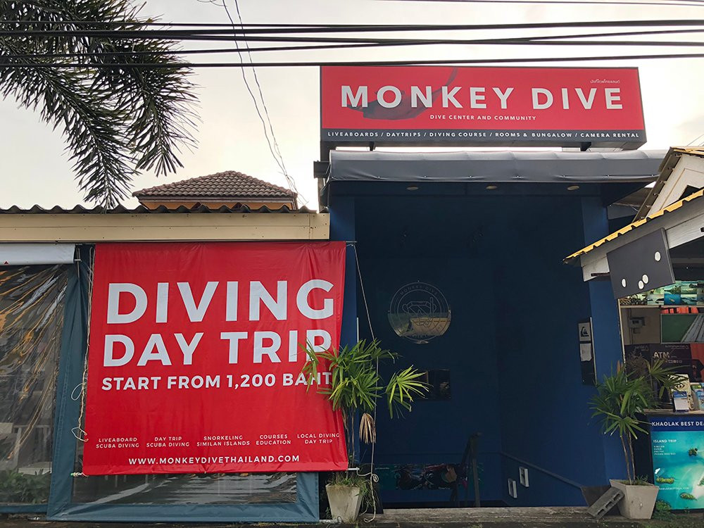 Monkey Dive Thailand-拉克山必去景点