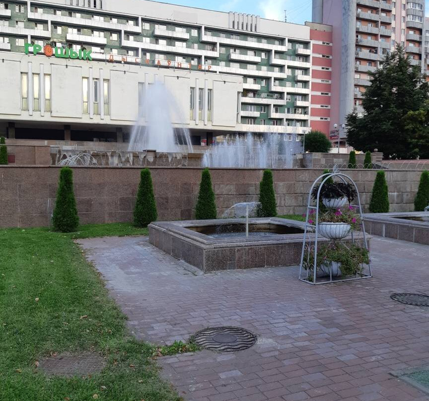 Fountain in Komsomolskiy Square