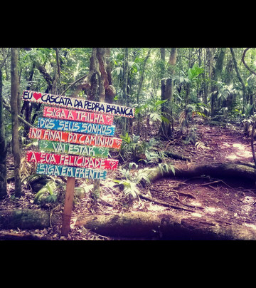 Cascata da Pedra Branca-Tres Forquilhas必去景点