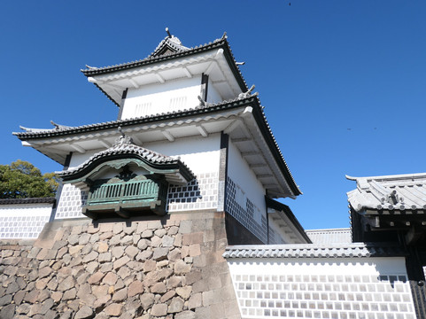 Kanazawa Castle Ishikawa Gate-金泽市必去景点