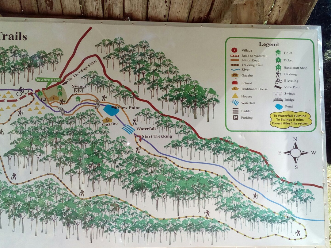 Nam Dee Waterfall-琅南塔必去景点