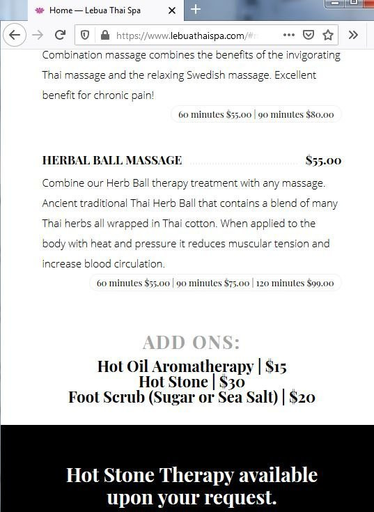 Lebua Thai Massage and Spa-长滩必去景点