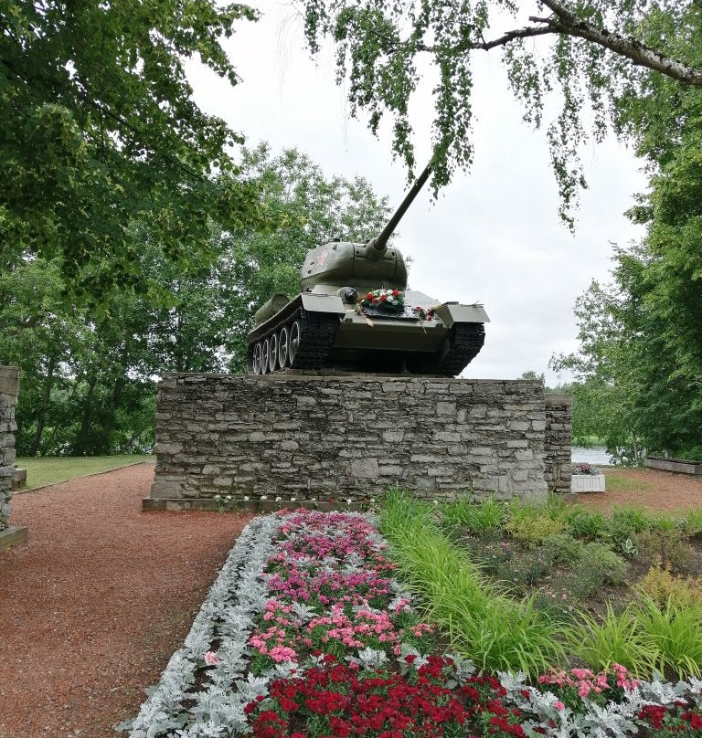 Tank T- 34-纳尔瓦必去景点