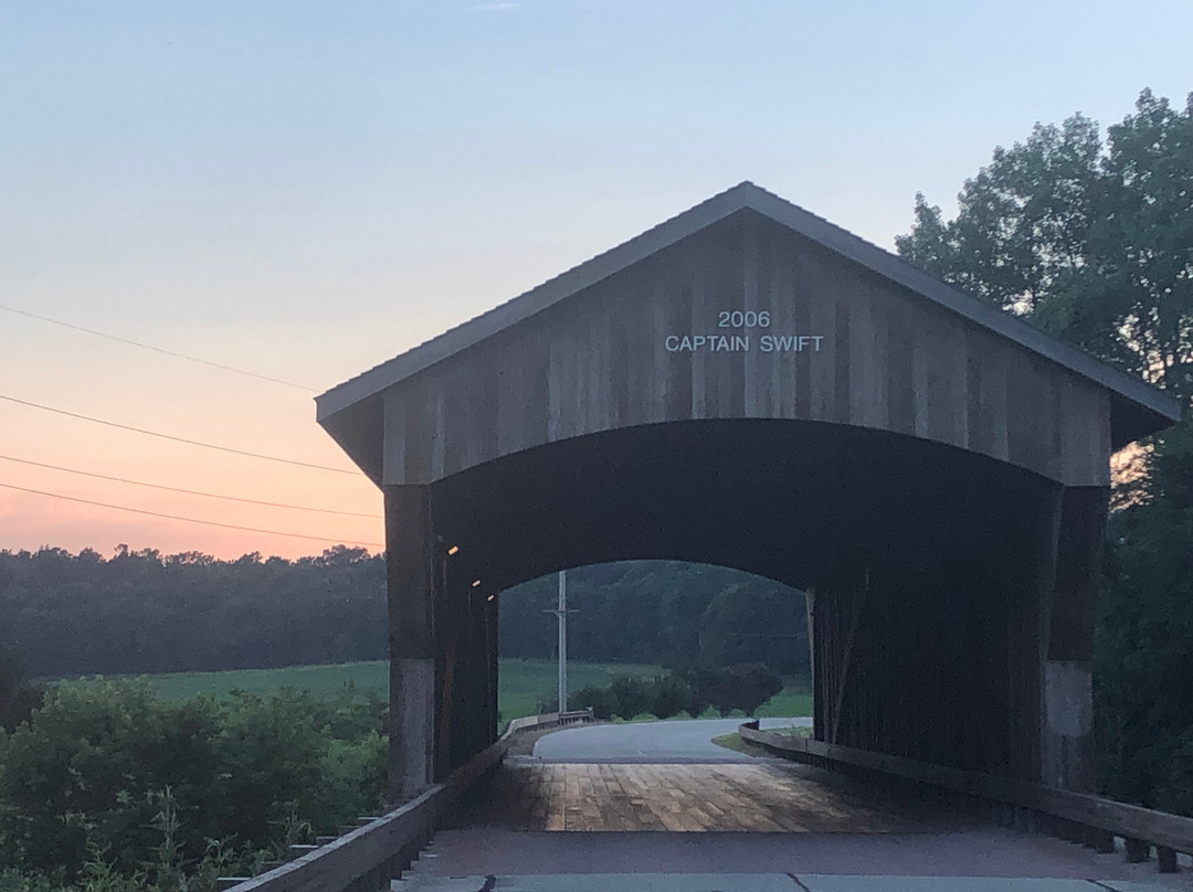 Captain Swift Covered Bridge-Princeton必去景点