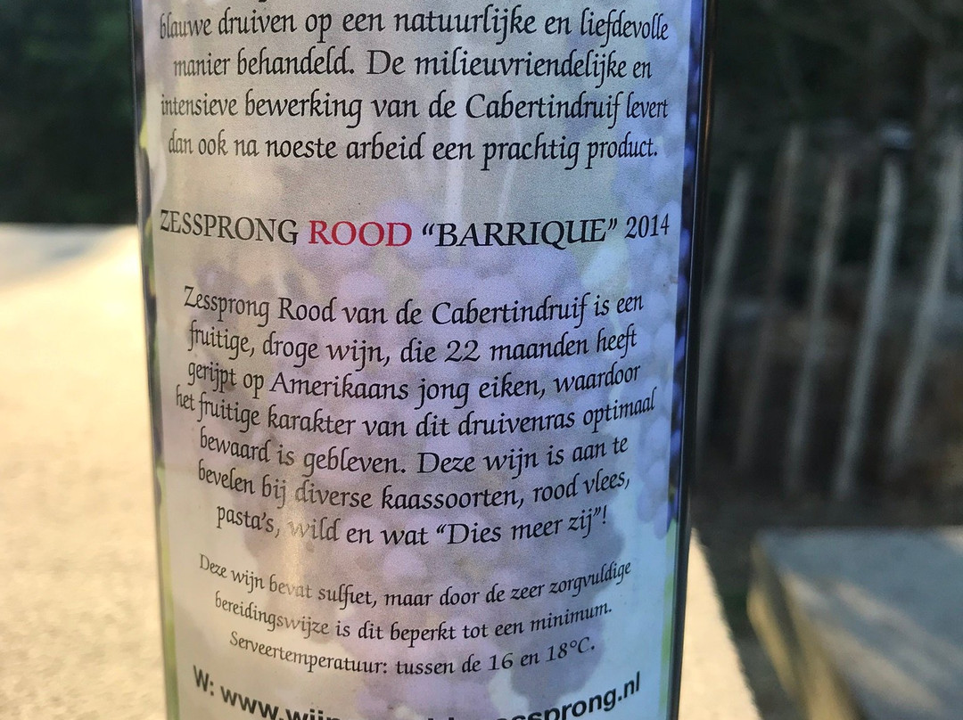 Wijngaard de Zessprong-Joppe必去景点