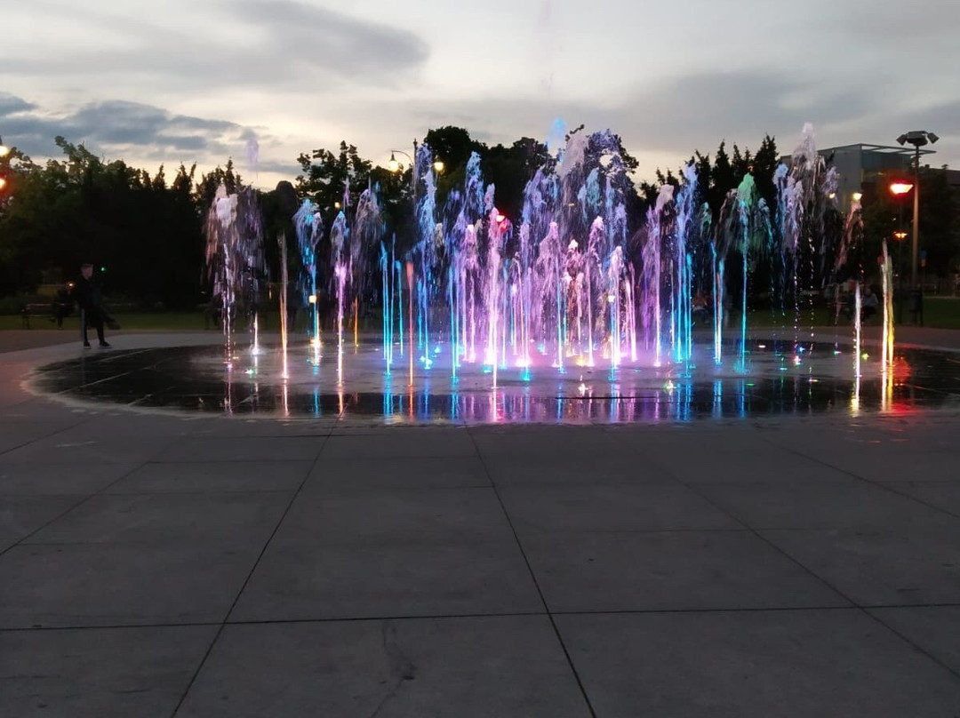 Cosmopolis Fountain-托伦古镇必去景点