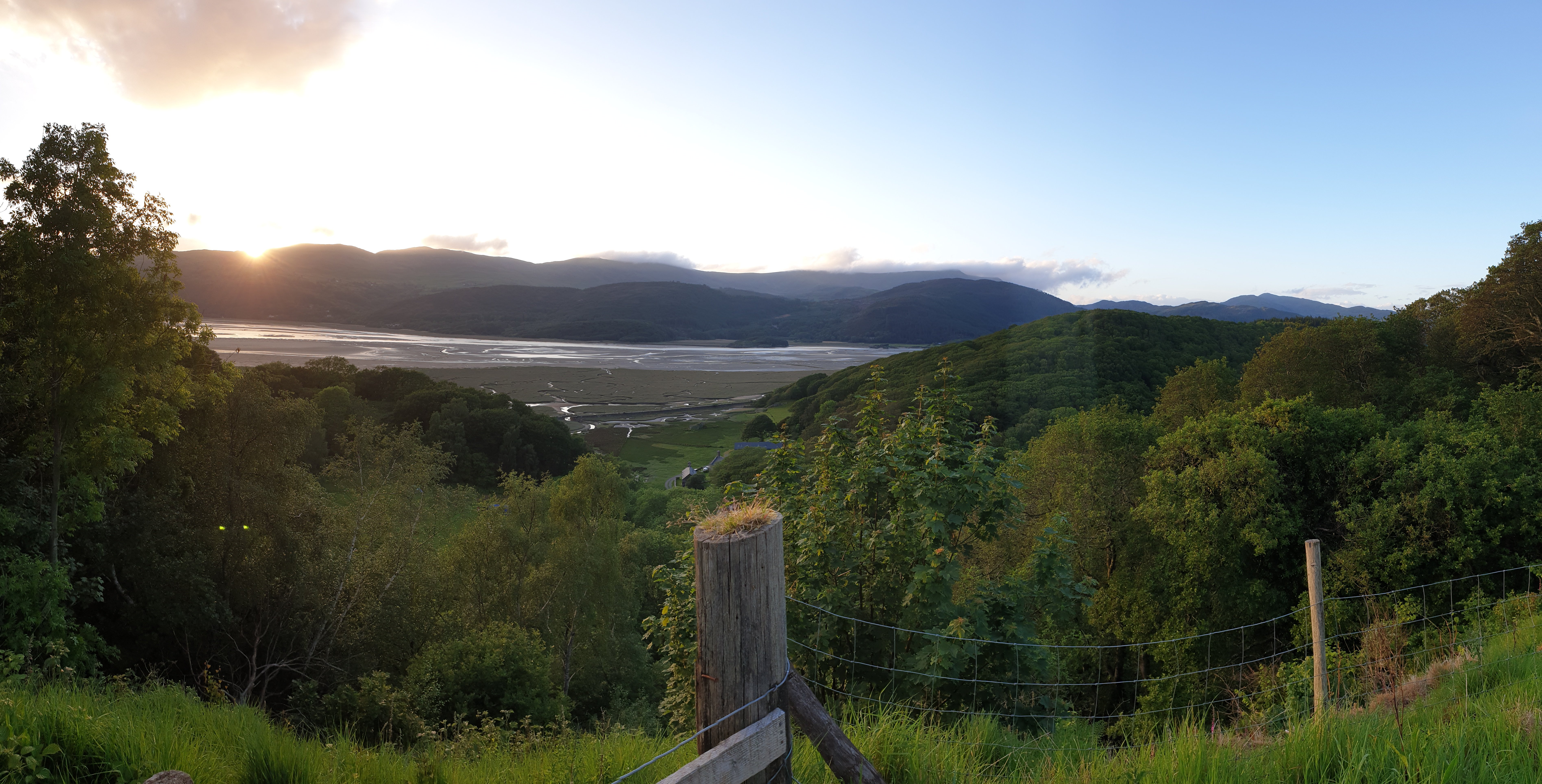 The Slate Shed B &B at Graig Wen-酒店景观