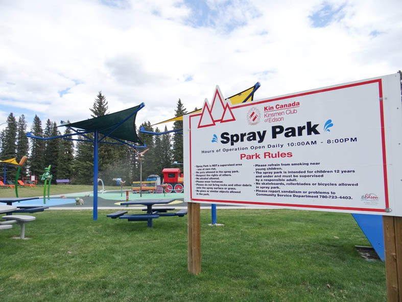 Kinsmen Spray Park-埃德森必去景点