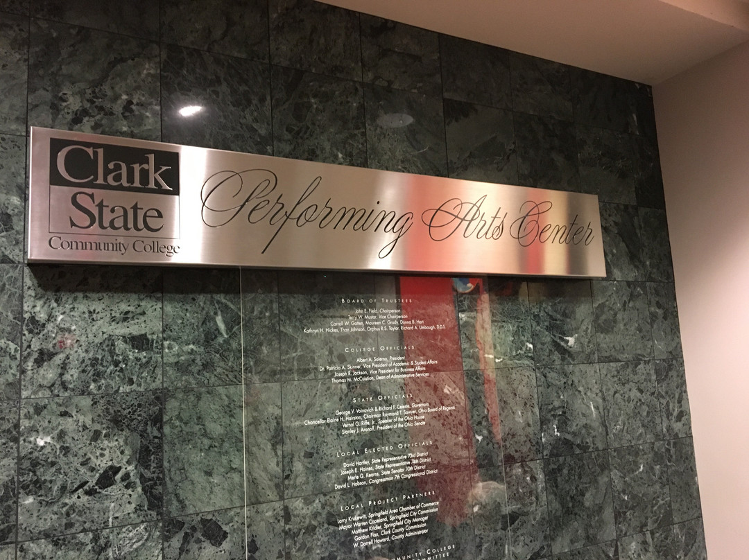 Clark State Performing Arts Center-斯普林菲尔德必去景点