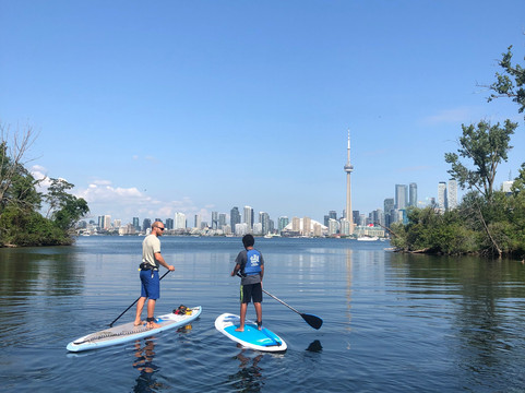 Toronto Island SUP-多伦多必去景点