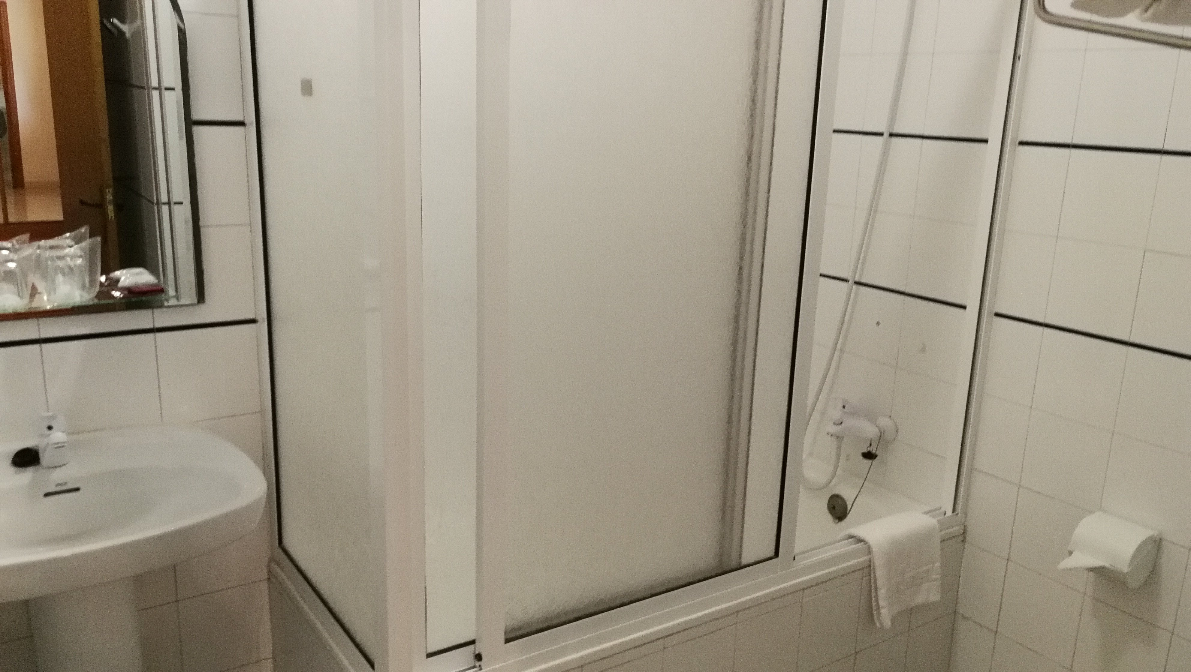 Hotel Balneario de Lugo-浴室