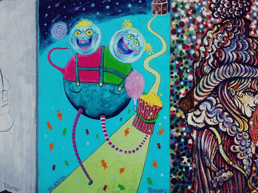 Third Street Art Alley-尼亚加拉大瀑布必去景点