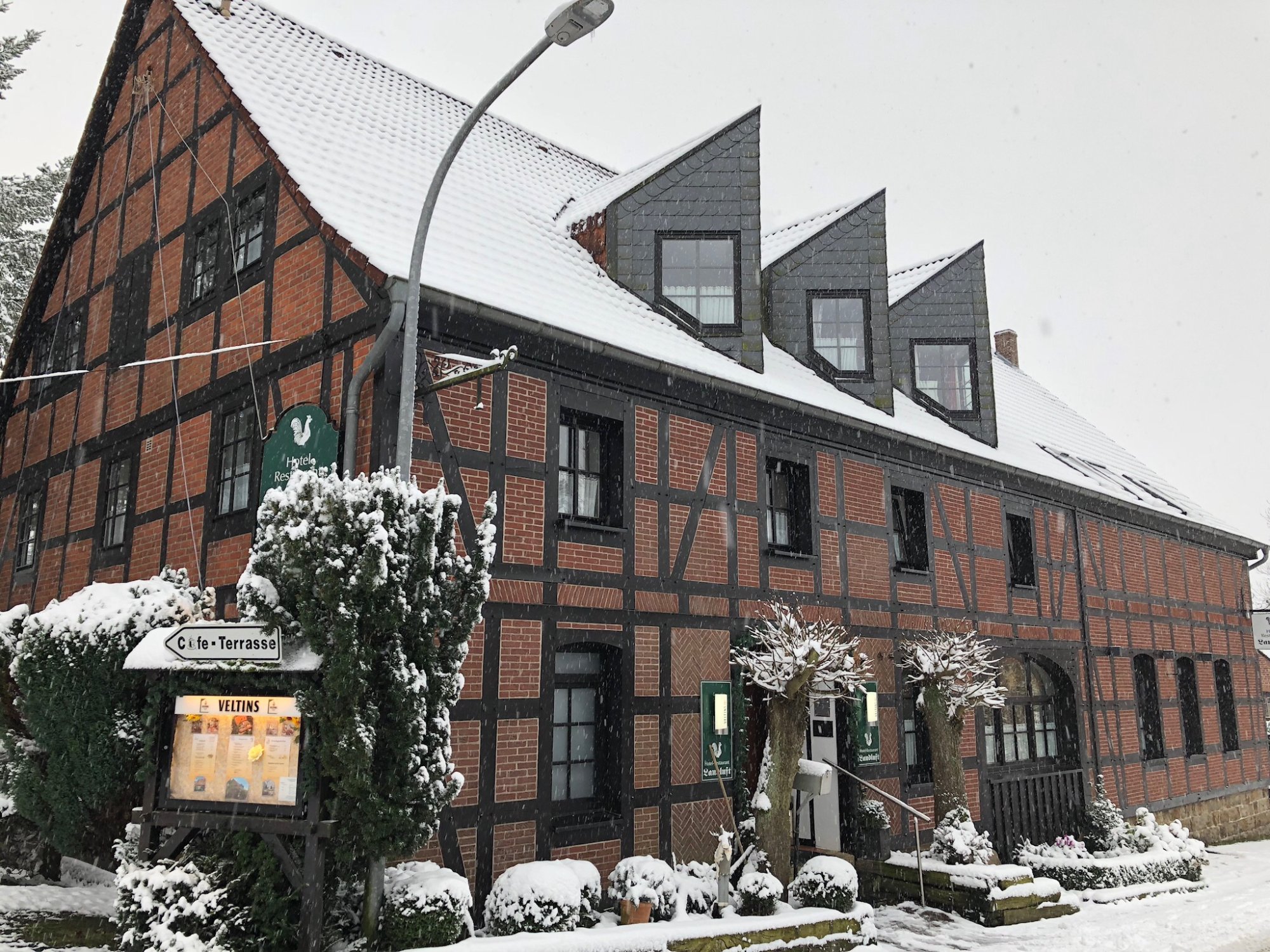 Hotel-Restaurant Landluft-餐饮