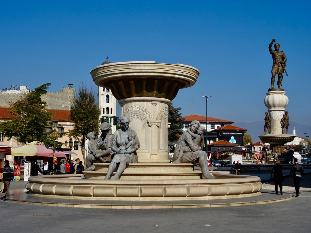 Fountain of the Mothers of Macedonia景点图片