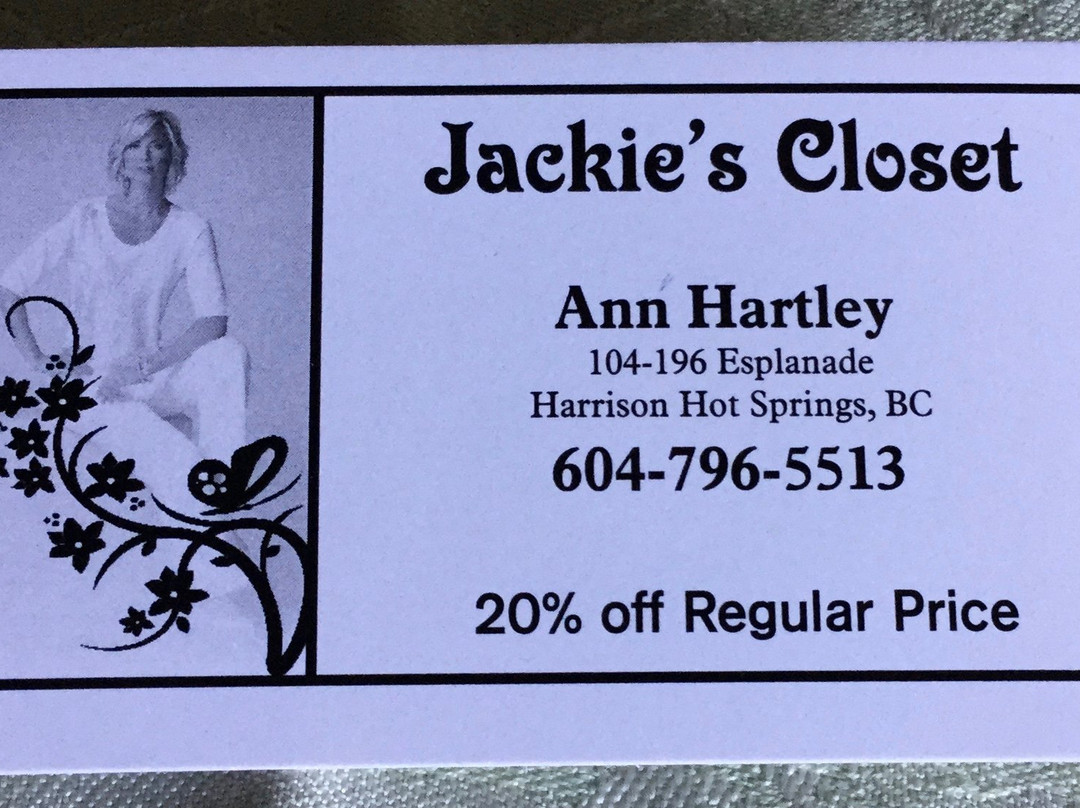 Jackie's Closet-哈里逊温泉必去景点