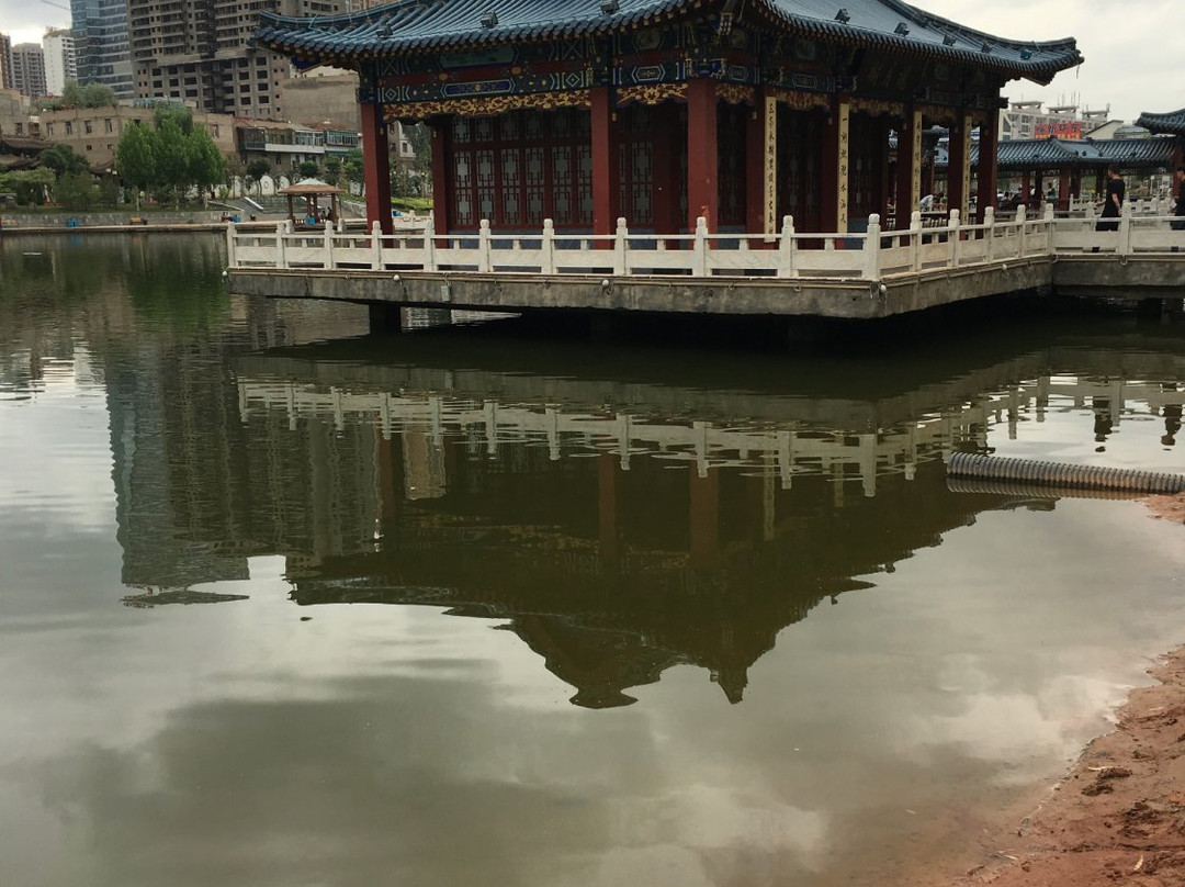 雁滩公园景点图片