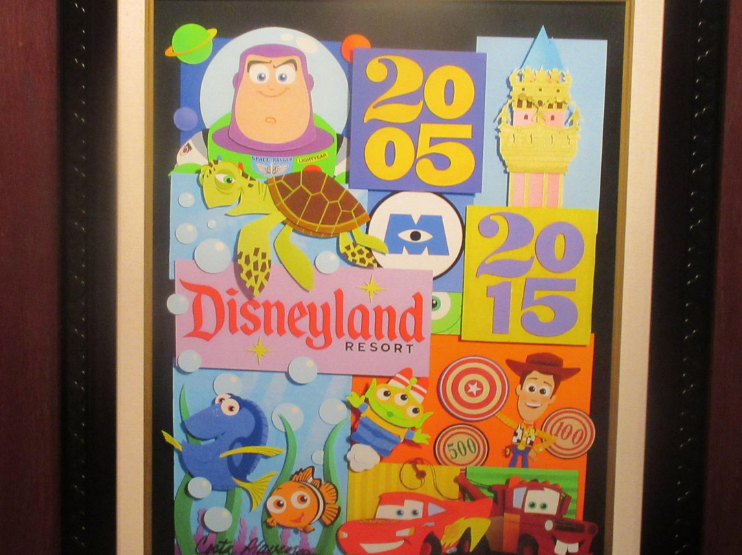 The Disney Gallery-阿纳海姆必去景点