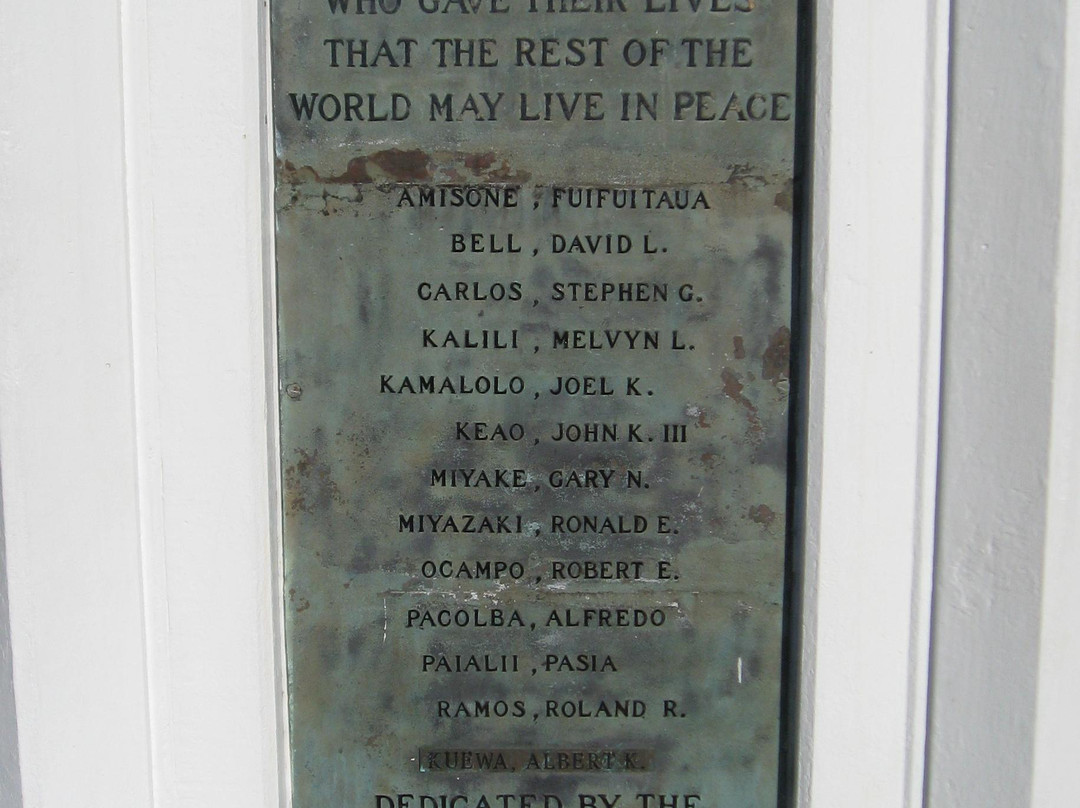 Haleiwa Beach Park War Memorial-哈雷瓦必去景点