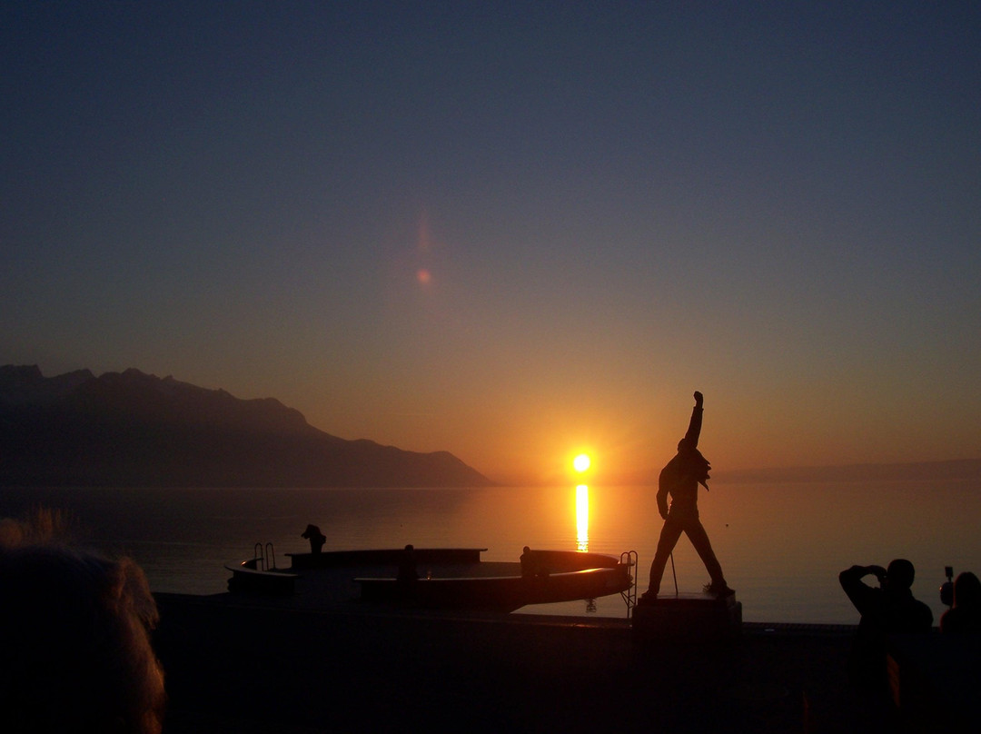 Freddie Mercury Statue-蒙特勒必去景点