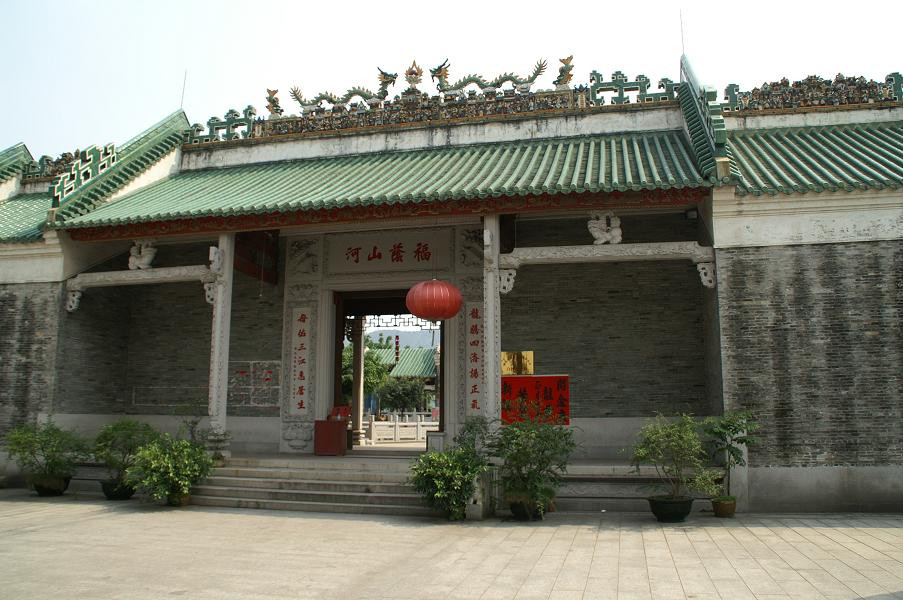 白沙龙母庙景点图片