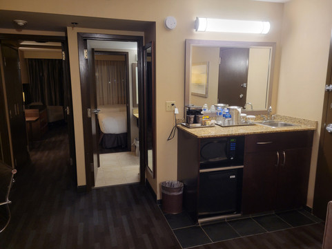 温尼伯机场希尔顿套房酒店主图