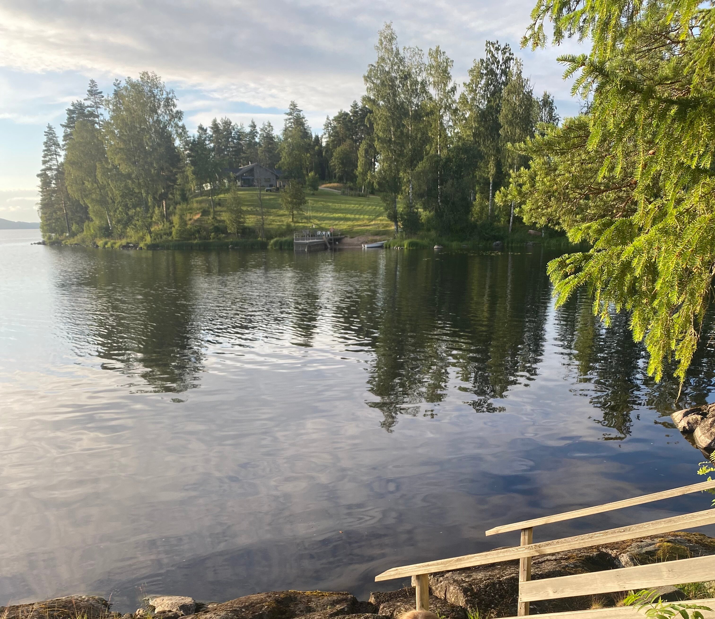 Lappnäs Bed & Breakfast-泳池