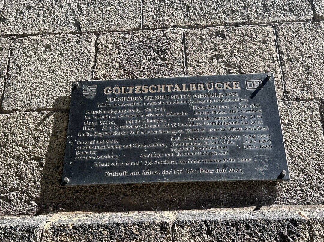 Göltzschtalbrücke-Netzschkau必去景点