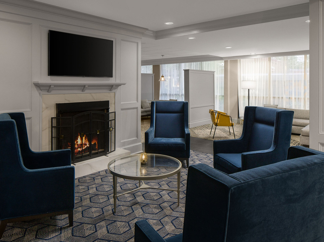 耶鲁纽黑文万怡酒店主图