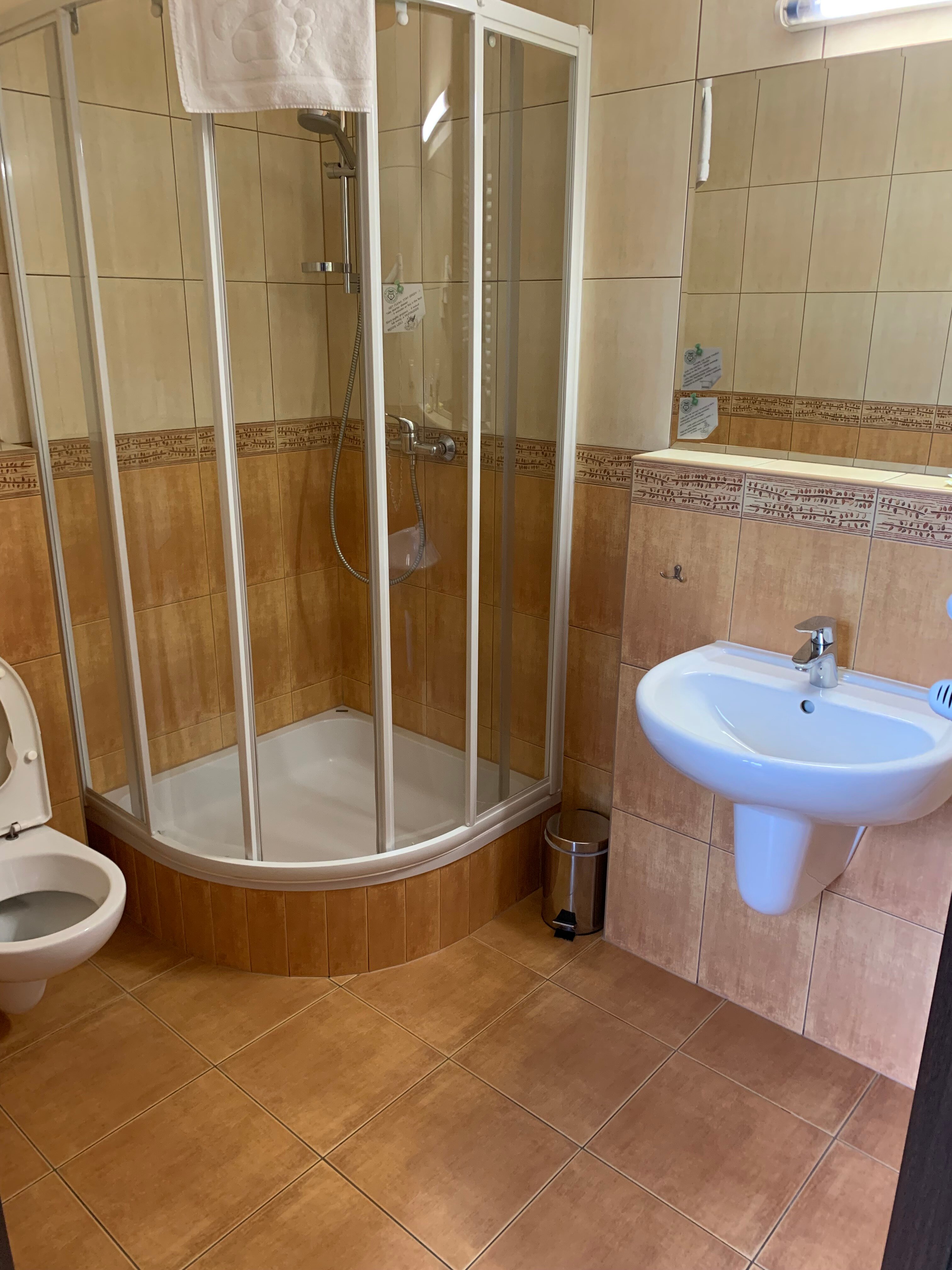 Hotel Wielopole-浴室