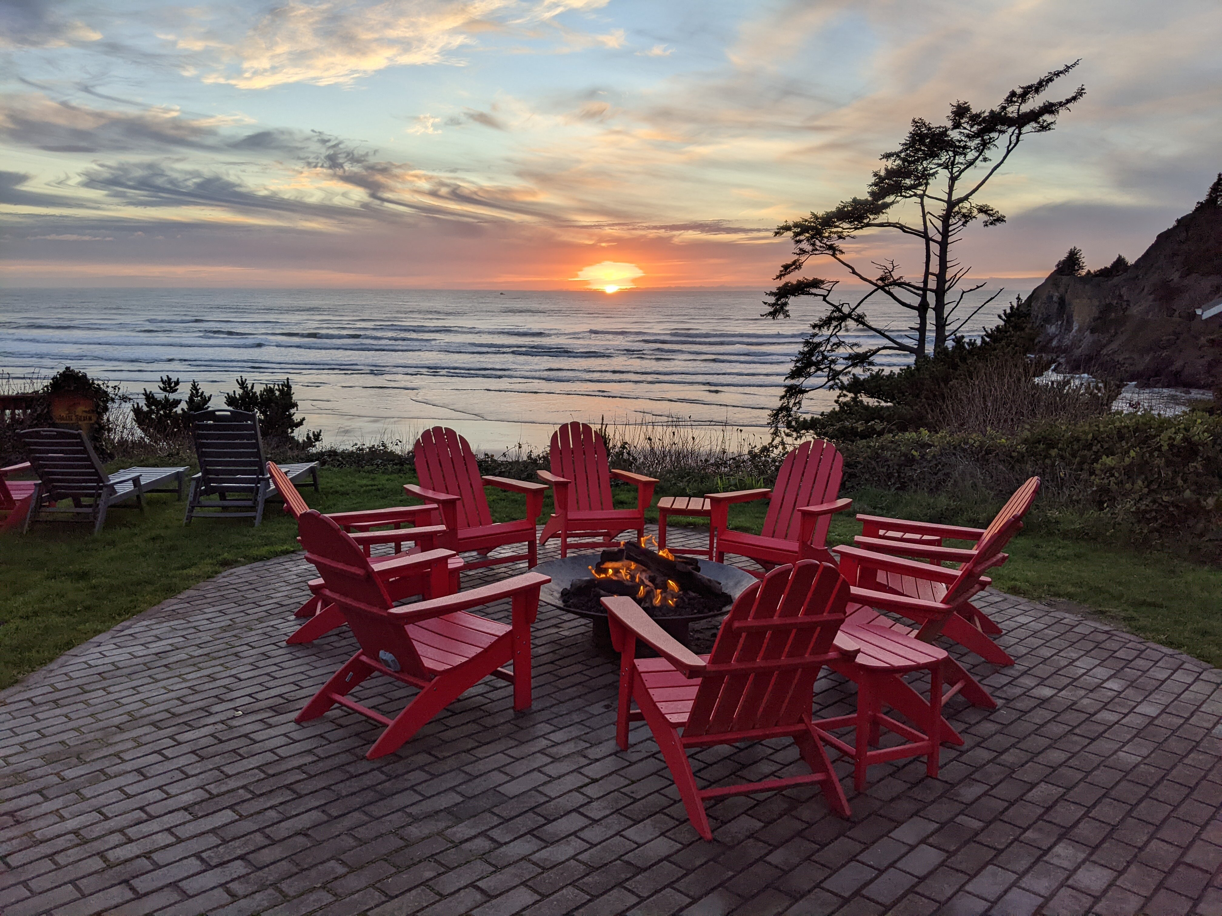 Agate Beach Motel-浴室