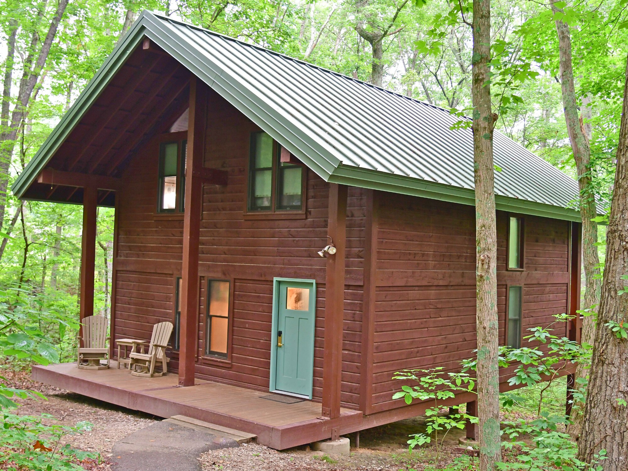 Abe Martin Lodge and Cabins-浴室